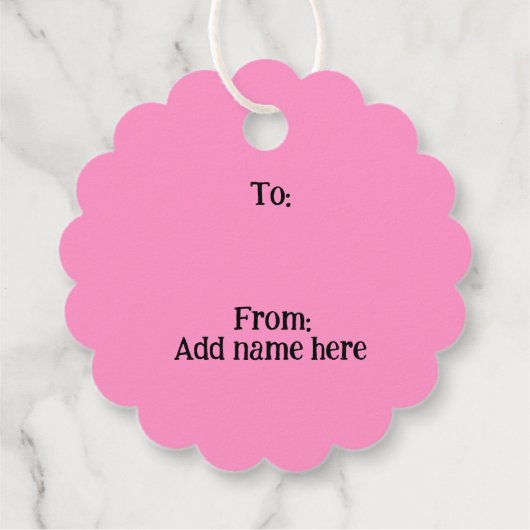 Vriendschap Armband Bejeweled Valentijnsdag Bedankjes Labels (Achterkant)