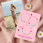 Vriendschap Armband Klasse van 2024 Afstuderen Roz Kaart