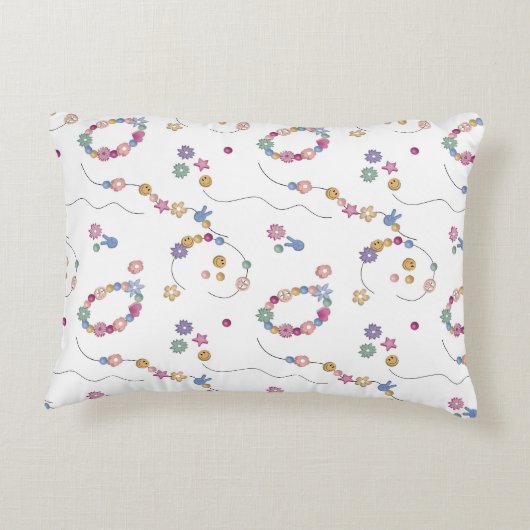 Vriendschap Armband Meisje Sieraden Patroon Accent Kussen (Achterkant)