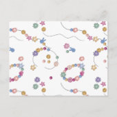 Vriendschap Armband Meisje Sieraden Patroon Briefkaart (Voorkant)