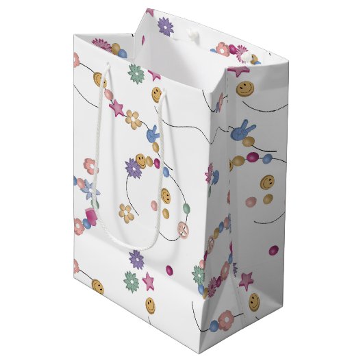 Vriendschap Armband Meisje Sieraden Patroon Medium Cadeauzakje (Voorkant Gekanteld)