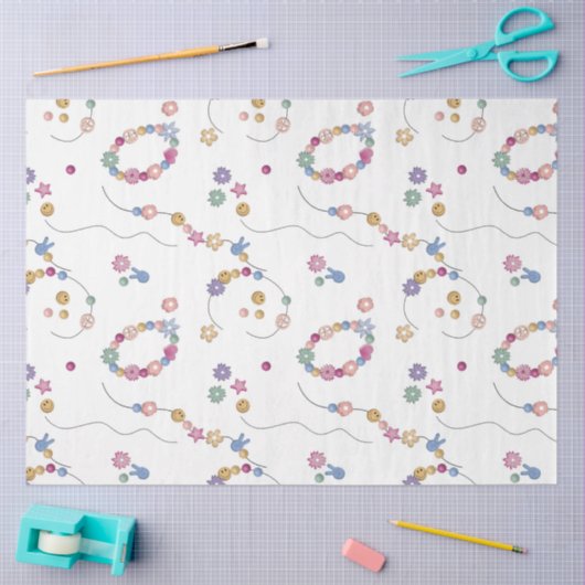 Vriendschap Armband Meisje Sieraden Patroon Tissuepapier (Craft)