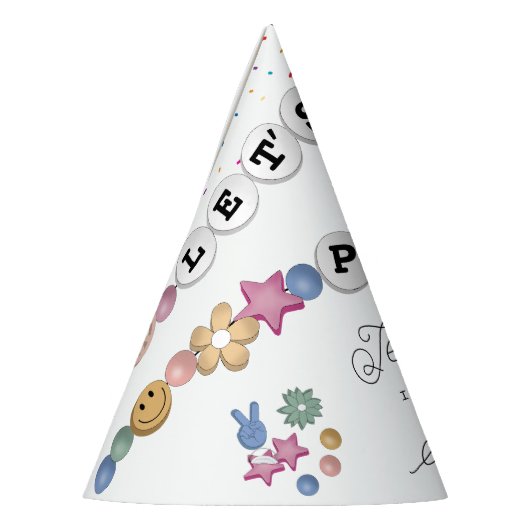 Vriendschap Armband Meisje Sieraden Verjaardagsfee Feesthoedjes (Links)