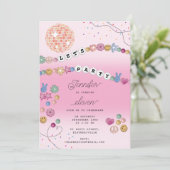 Vriendschap Armband Meisje Sieraden Verjaardagsfee Kaart (Staand voorkant)