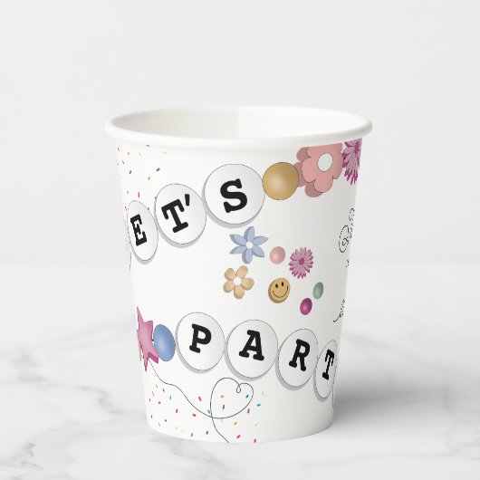 Vriendschap Armband Meisje Sieraden Verjaardagsfee Papieren Bekers (Links)