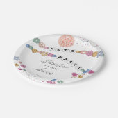 Vriendschap Armband Meisje Sieraden Verjaardagsfee Papieren Bordje (Gekanteld)