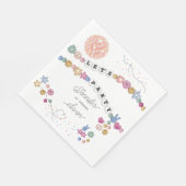 Vriendschap Armband Meisje Sieraden Verjaardagsfee Servet (Hoek)