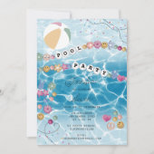 Vriendschap Armband Meisje Zwembad Zwemmen Verjaar Kaart (Voorkant)