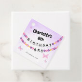 Vriendschap Armband Meisjes Verjaardag Era Party Bedankjes Labels (In situ)