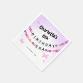 Vriendschap Armband Meisjes Verjaardag Era Party Servet (Hoek)