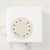 Vriendschap Armband Noel Kerstmis Bedankjes Labels (In situ)