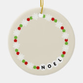 Vriendschap Armband Noel Kerstmis Keramisch Ornament (Voorkant)