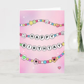 Vriendschap Armband Verjaardag Kaart (Voorkant)
