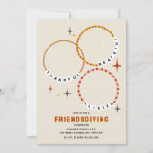 Vriendschap Armbanden Friendsgiving Thanksgiving Kaart (Voorkant)