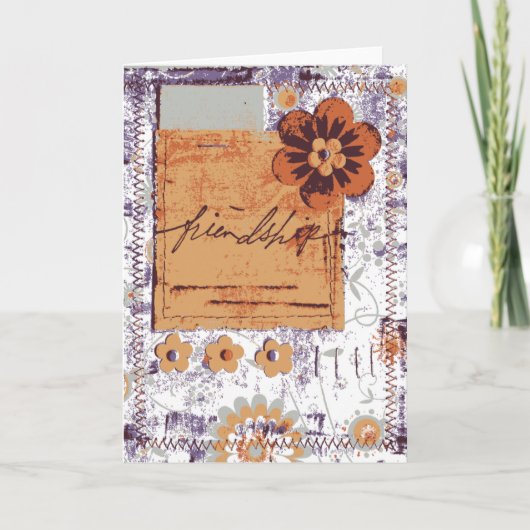 Vriendschap Bedankkaart (Voorkant)