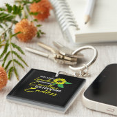 Vriendschap Beste-Vriend Schattige Zonnebloem Best Sleutelhanger (Voorkant Rechts)