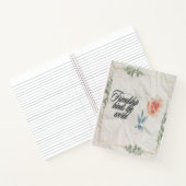 Vriendschap bindt de wereld notitieboek (Binnen)