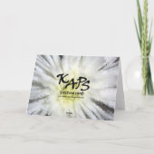 Vriendschap Birthday Wish Kaart (Achterkant)