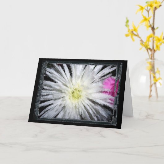 Vriendschap Birthday Wish Kaart (Gele Bloem)