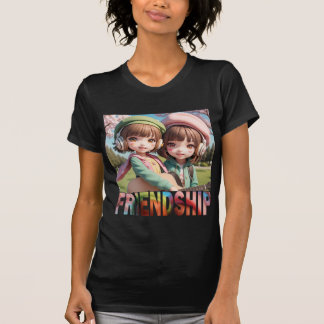 "Vriendschap bloeit: een tuin van liefde" T-shirt