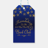 Vriendschap Boek Club Cadeaulabel (Achterkant)
