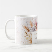 Vriendschap Boho Bijbelvers Inspirerend Bloemen Koffiemok (Links)