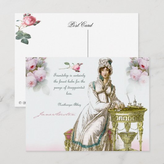 vriendschap briefkaart (Voorkant / Achterkant)