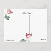 vriendschap briefkaart (Achterkant)