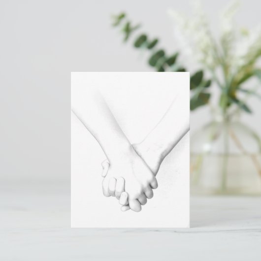 vriendschap briefkaart (Staand voorkant)