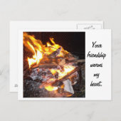 vriendschap briefkaart (Voorkant / Achterkant)