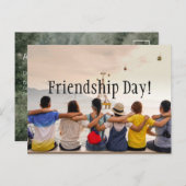vriendschap briefkaart (Voorkant / Achterkant)