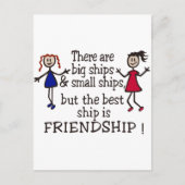 vriendschap briefkaart (Voorkant)