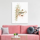 vriendschap canvas afdruk (Insitu (Woonkamer))