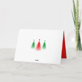 Vriendschap / C'est Noel Feestdagen Kaart (Achterkant)