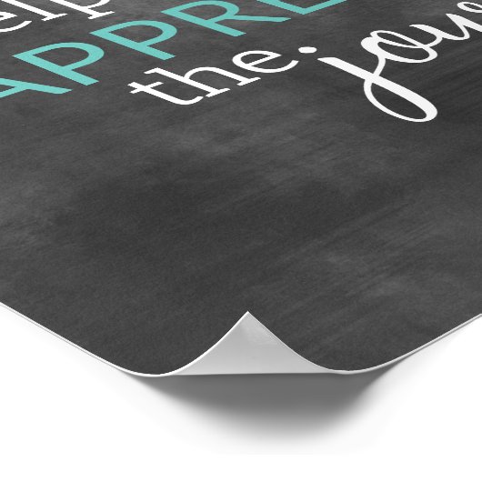 Vriendschap Citaat Houtskool Grijs en Witte Wandku Poster (Hoek)