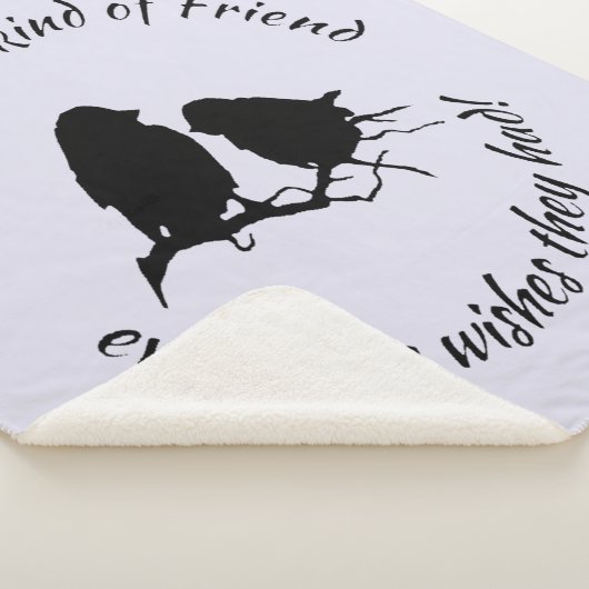 Vriendschap Citaat Soort vriendschap Iedereen wens Sherpa Deken (3/4)