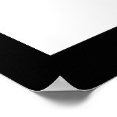 Vriendschap Citaat zwart wit Goede vrienden harten Poster (Hoek)