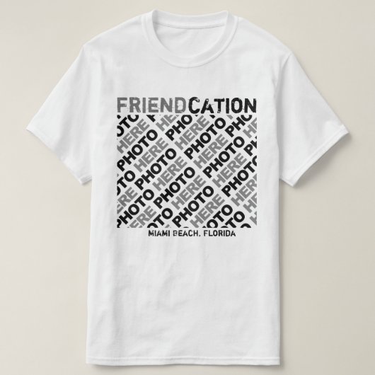 Vriendschap Creëer je eigen witte T-shirt (Design voorkant)