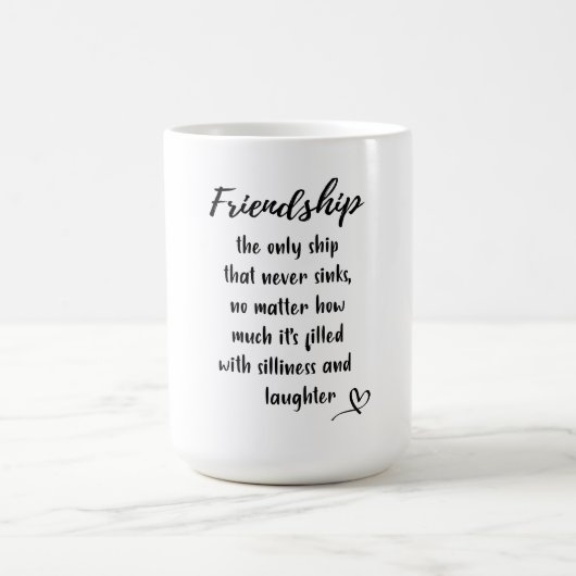 Vriendschap Dag Geschenk Offerte Mok (Center)