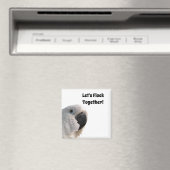 Vriendschap Dag Kaketoe Flock Samen Grappig Foto Magneet (Insitu (Vaatwasser))