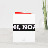 Vriendschap die Buildin branden Kaart (Achterkant)