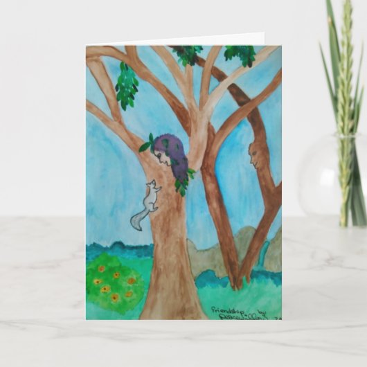 vriendschap… door peacewillow kaart (Voorkant)