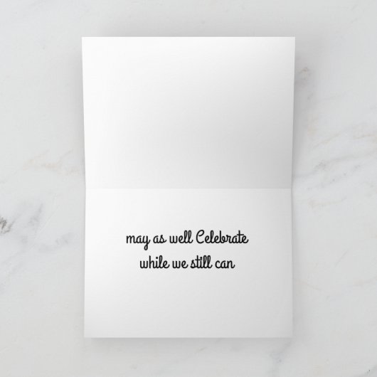 VRIENDSCHAP EN "JE VERJAARDAG VIEREN" KAART (Binnen)