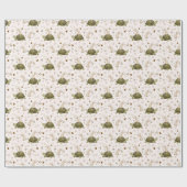 Vriendschap en liefste reizen - Hare Turtle Cadeaupapier (Vlak)