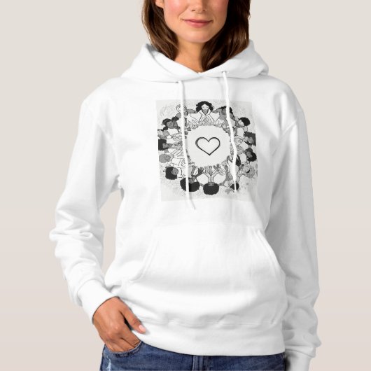 Vriendschap en solidariteit hoodie (Voorkant)