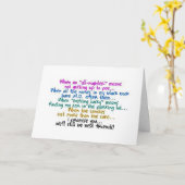 VRIENDSCHAP EN "WEDERZIJDSE BIRTHDAY" KAART (Gele Bloem)