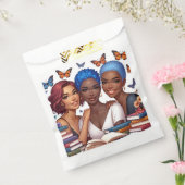 Vriendschap en woorden bedankzakje (Gezegeld)