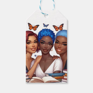 Vriendschap en woorden cadeaulabel