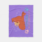 vriendschap fleece deken (Voorkant)
