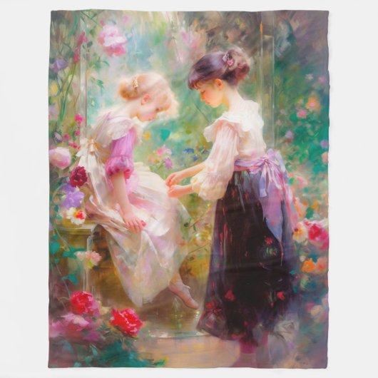 vriendschap fleece deken (Voorkant)